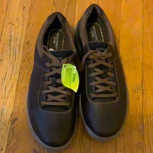 Rockport brown leather shoes